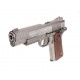 Модель пистолета COLT 1911 STAINLESS FULL METAL CO2 NO BLOWBACK CYBERGUN - 180315